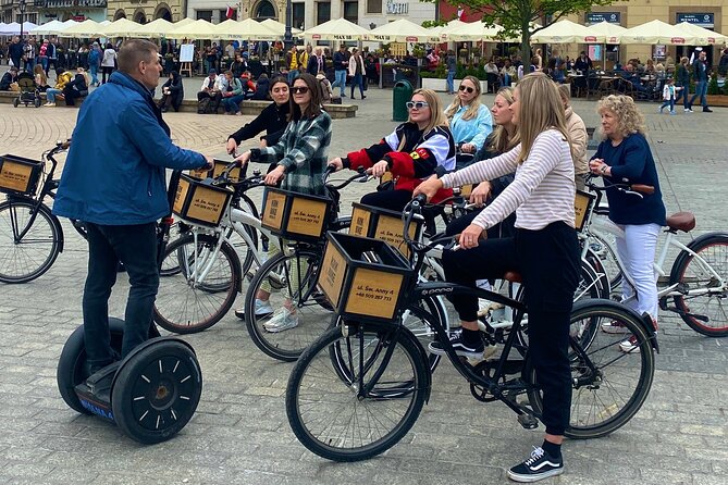 2 Hours Old Town Guided Bike Tour in Krakow - Kanonicza Street, Wawel Castle, and the dragon stop kids love