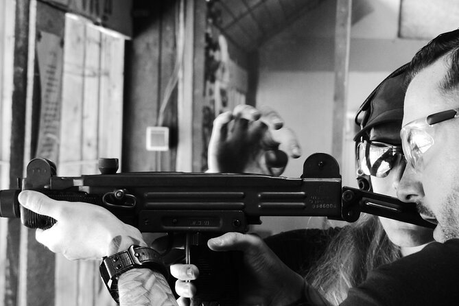 58 shots - Zakopane Shooting real guns - The gun lineup: 58 shots across real pistols and carbines