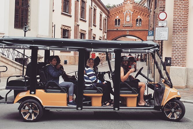 Cracow guided Full tour by Golf Cart-Family Discount - Podgorze: the ghetto story told through places you can actually see