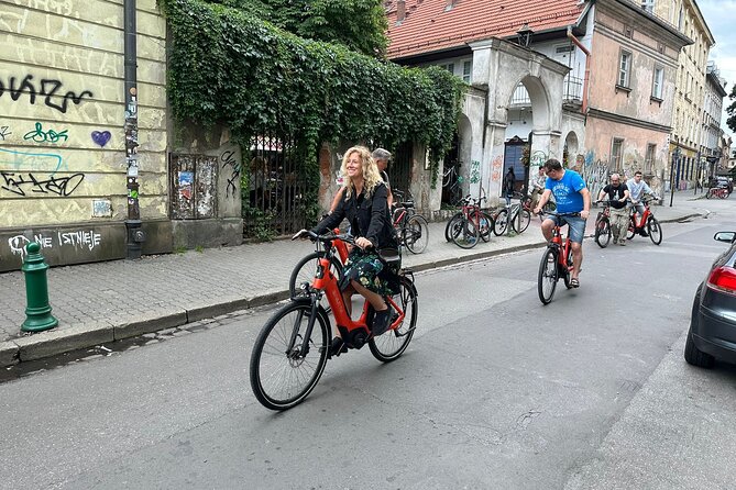Discover Kraków by Bike with a Dutch guide - Kazimierz and the former Jewish district: history with street-level texture