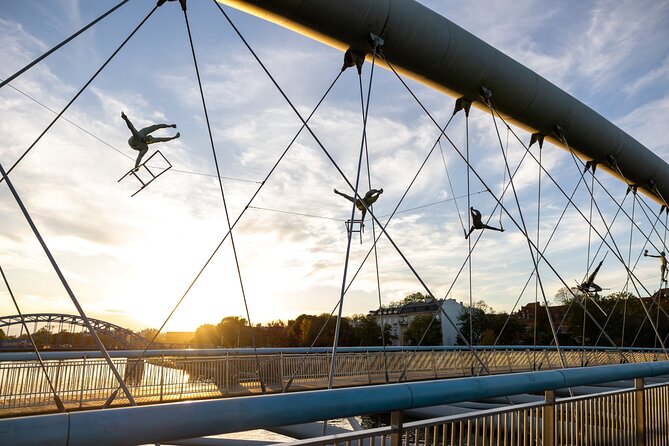 Discover Kraków by Bike with a Dutch guide - Father Bernatek’s Bridge, Planty-area greenery, and a calmer rhythm