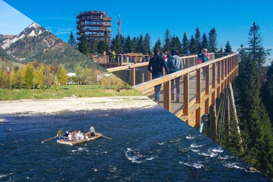 Dunajec River Gorge Rafting and Tree Top Walk from Krakow - Wooden raft time: Sromowce Wyżne-Kąty to Szczawnica
