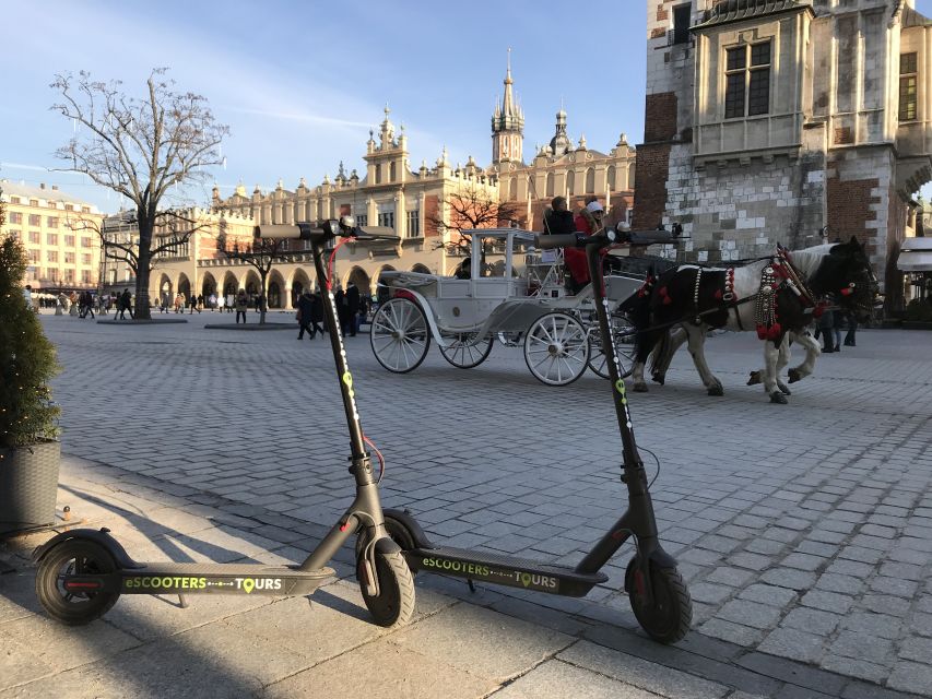 Electric Scooter Tour Krakow - Barbican-to-Wawel city loop: where the scooter route actually shines