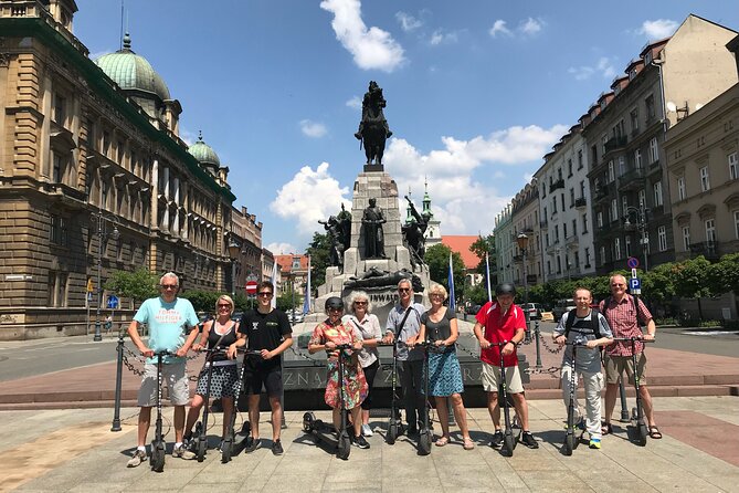 Electric Scooter Tours Kraków - Stops 1–3: Barbican and the city wall story