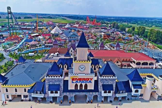 ENERGYLANDIA: Amusement Park (transport + tickets) - Price and what you actually get for around $203.20