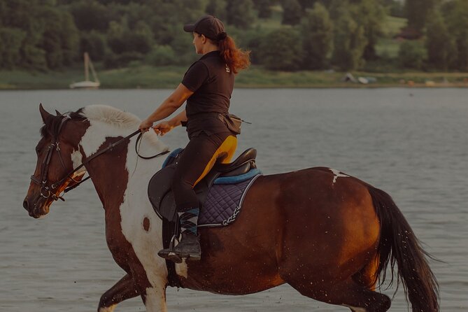 From Krakow: Horse Riding by the Lake Private Tour - What the ride feels like: countryside first, then lake views