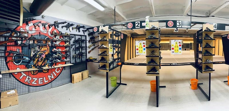 From Krakow: Shooting Range Experience - Choosing your firearms: pistols, rifles, and WWII classics side by side