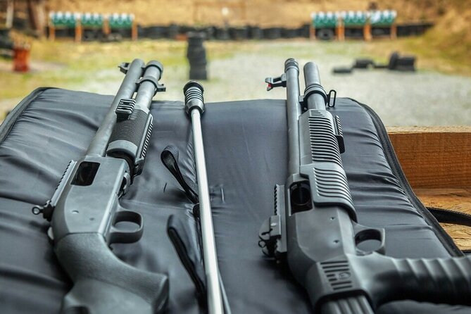 From Krakow: Shooting Range with transfer (hotel pick up) - Big Gun arrival: what happens before you fire a shot