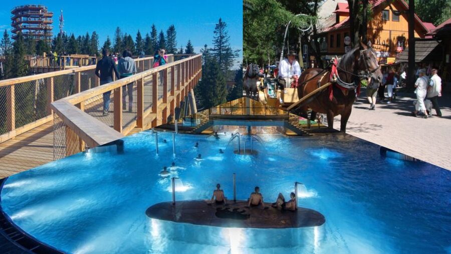 From Krakow: Slovakia Treetop Walk, Zakopane & Thermal Spa - Bachledka Treetop Trail in Pieniny National Park: 24 Meters Above the Forest