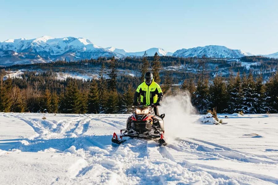 From Krakow: Snowmobile Adventure with Thermal Pools Visit - If Snow Is Thin: Quads Keep the Day Moving