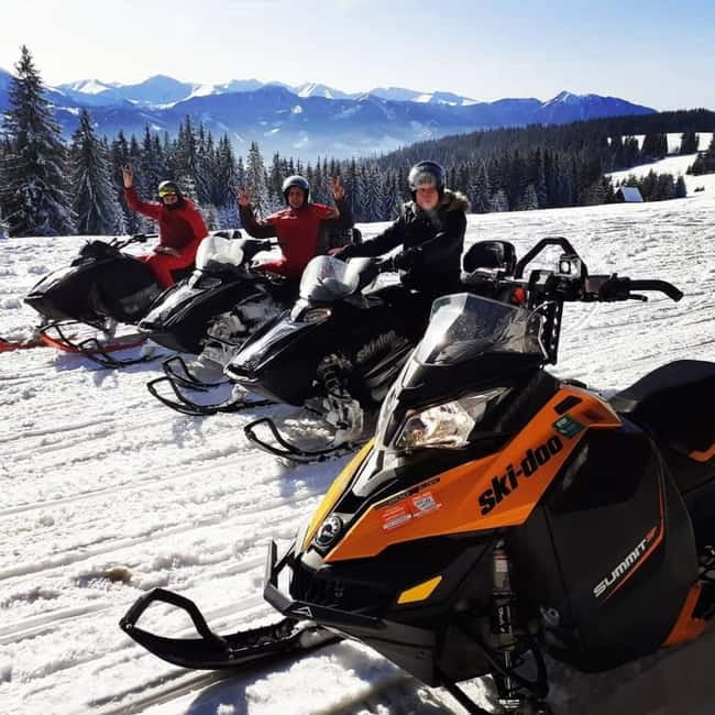 From Krakow: Snowmobile, Zakopane & Chochołowskie Baths - Getting to Zakopane in an Air-Conditioned Van (Small Group Feel)