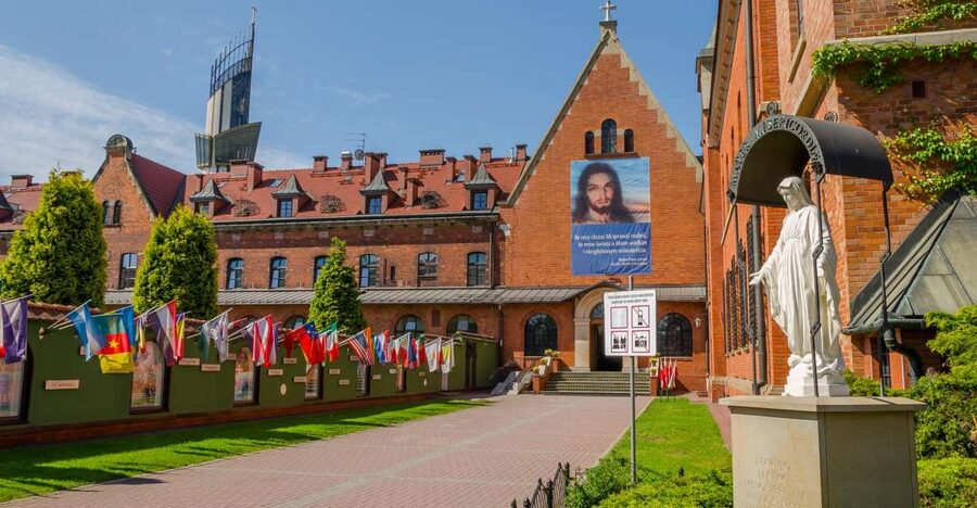 From Krakow: Wadowice & Sanctuary of Divine Mercy Tour - Lagiewniki: the Divine Mercy Sanctuary walking route