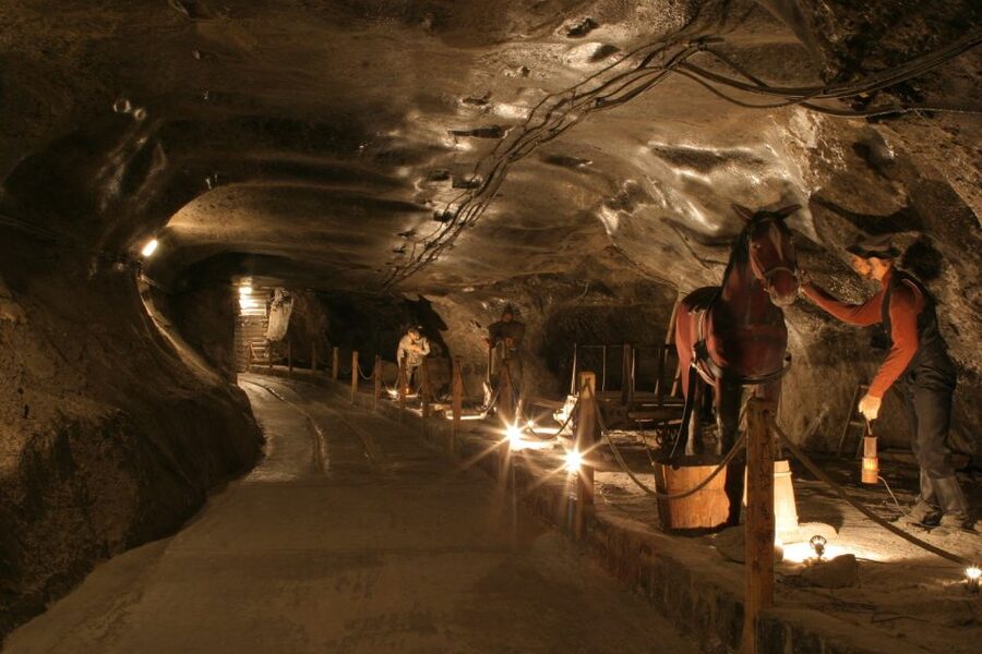 From Krakow: Wieliczka Salt Mine Tour - The 20 chambers: salt chapels, art, exhibitions, and old mining gear