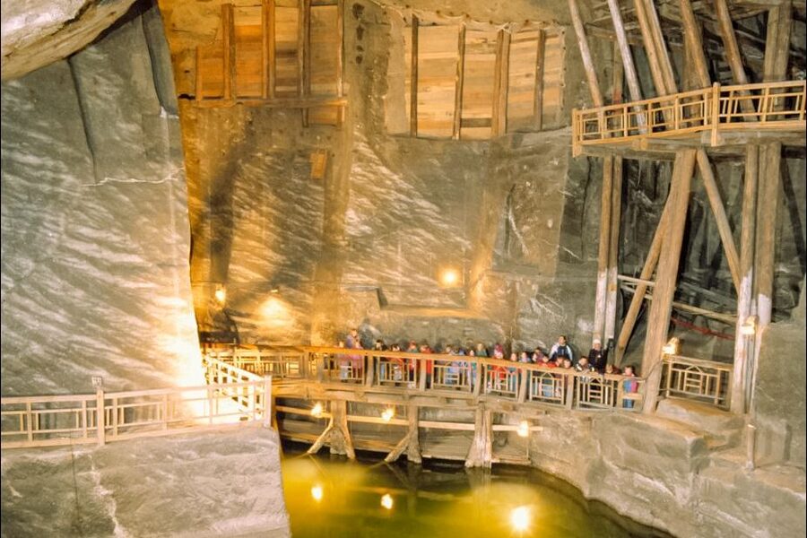 From Krakow: Wieliczka Salt Mine Tour - Getting back up: exit time, lift walk, and finding your ride