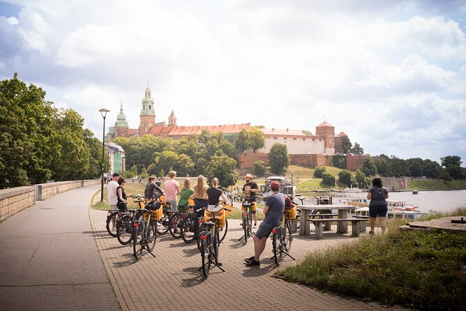 Full Bike Tour - the Old Town, Jewish Qtr & the Ghetto NEW BIKES - Where It Starts: The Old Town Bike Setup (and the Handy Toilet)