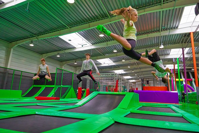 GOjump MEGAPARK Kraków-Sikorki - 1 hour Trampoline Park ticket - The deal: 1 hour of movement for $12.99