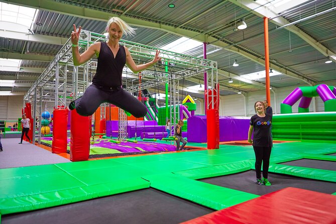 GOjump MEGAPARK Kraków-Sikorki - 1 hour Trampoline Park ticket - Getting in smoothly: mobile ticket, timing, and socks