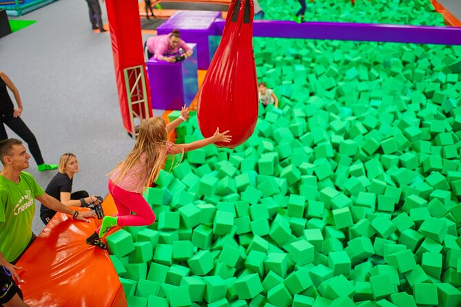 GOjump MEGAPARK Kraków-Sikorki - 1 hour Trampoline Park ticket - Where it is and when it’s open