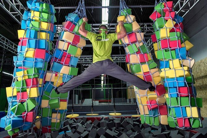 GOjump MEGAPARK Kraków-Sikorki 1h ticket: GOair Inflatable Park - Key things to know before you bounce