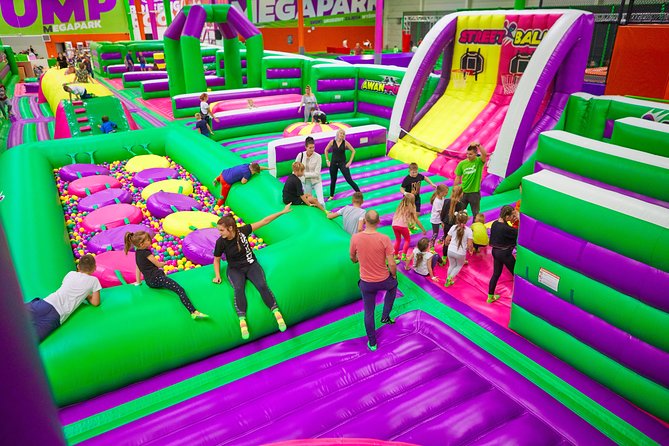 GOjump MEGAPARK Kraków-Sikorki 1h ticket: GOair Inflatable Park - Your Timing Plan: How 1 Hour Works Inside a Large Indoor Park