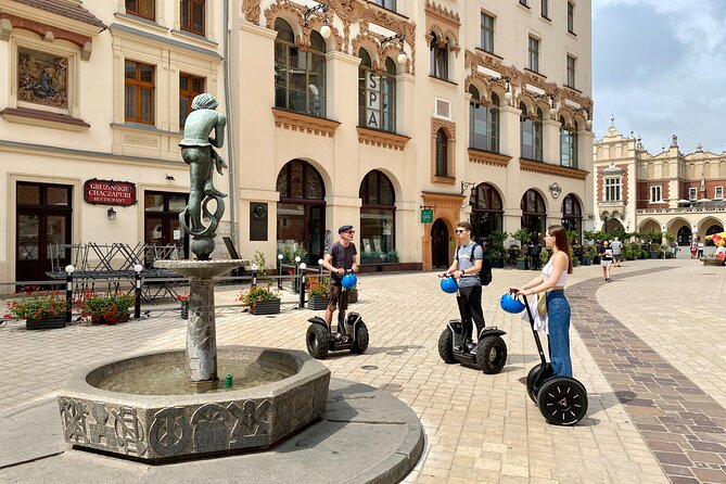 Jewish Quarter (Kazimierz) Segway Tour in Krakow - Father Bernatek Footbridge and Plac Wolnica legends