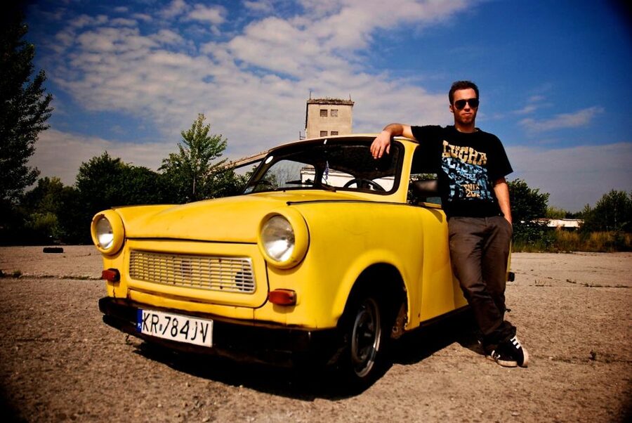 Krakow: 3.5-Hour Communism Deluxe Tour by Trabant - Ronald Reagan Plaza orientation: the walk that sets the stage