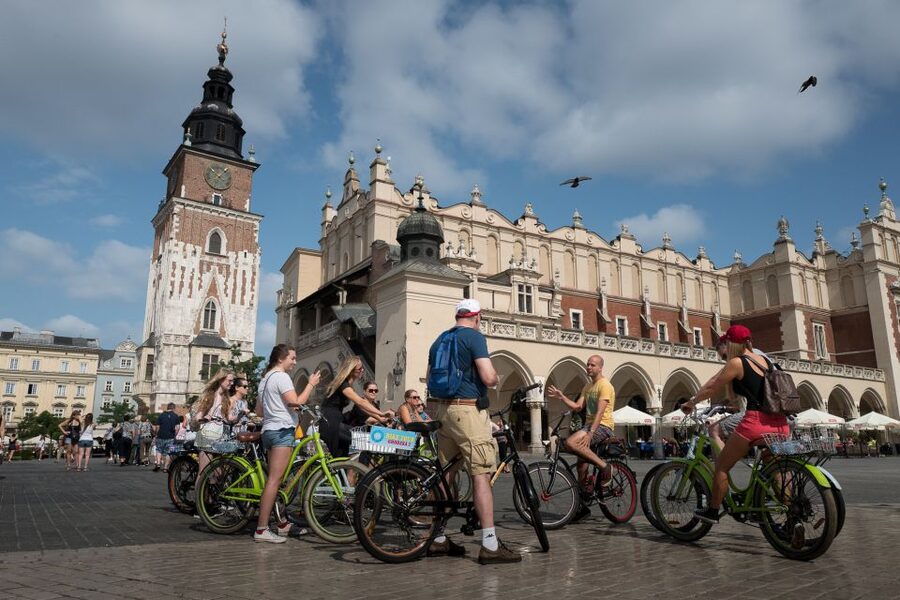 Krakow: 3-Hour Small Group Tour on E-Bike - WWII ghetto area stops and how the tour handles hard history
