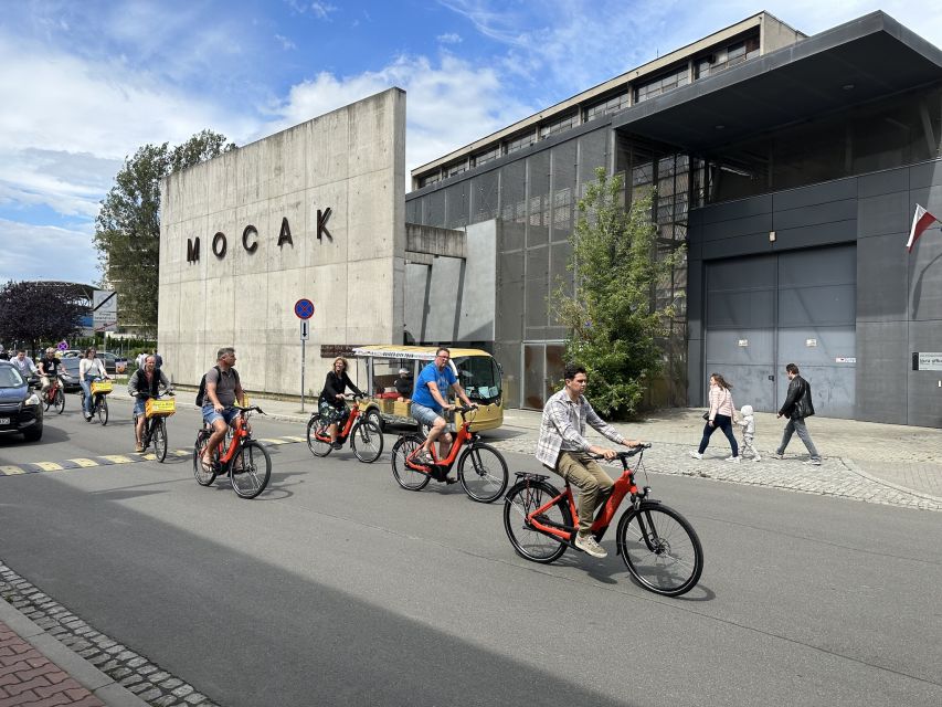 Krakow: 3-Hour Small Group Tour on E-Bike - E-bike comfort and ride difficulty: what to expect day-of