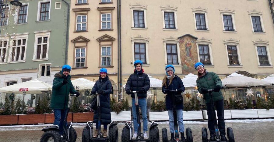 Krakow: 30min Segway Rental with Helmet and a photosession - Old Town Market Squares and the Jewish Quarter: Seeing More Than One Neighborhood