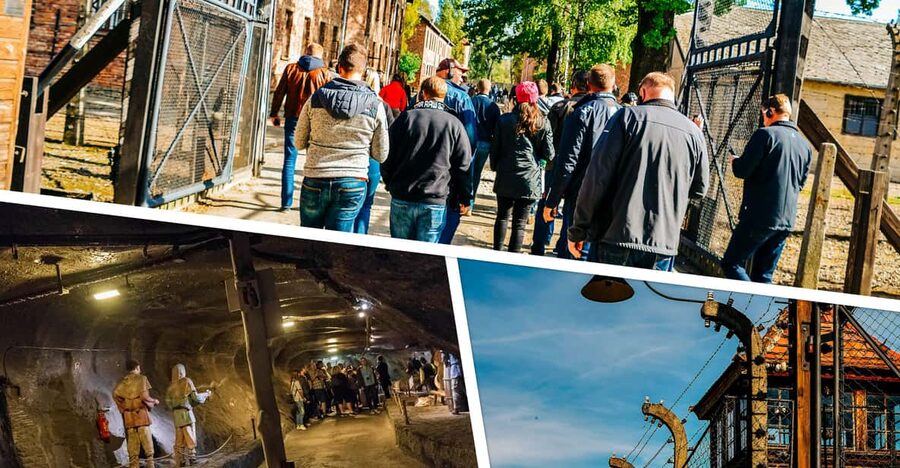 Krakow: Auschwitz & Wieliczka Salt Mine Guided Day Tour - Auschwitz-Birkenau with a guide: what the official route helps you notice