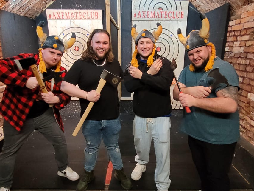 Krakow Axe Mate Club: Axe throwing, Tomahawks. WATL venue! - The 90-Minute Flow: Learning Throwing Axe and Tomahawk Technique