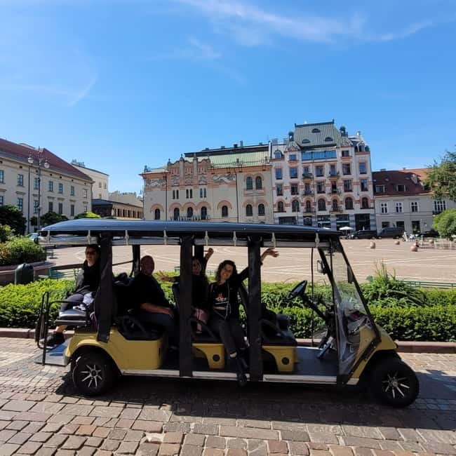 Krakow: City Sightseeing Tour by Electric Buggy Golf Cart - Key things I’d plan around