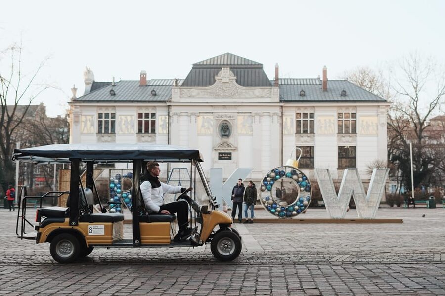Krakow: City Sightseeing Tour by Golf Cart - Podgórze and the former Krakow ghetto: Schindler’s Factory to the Ghetto Wall