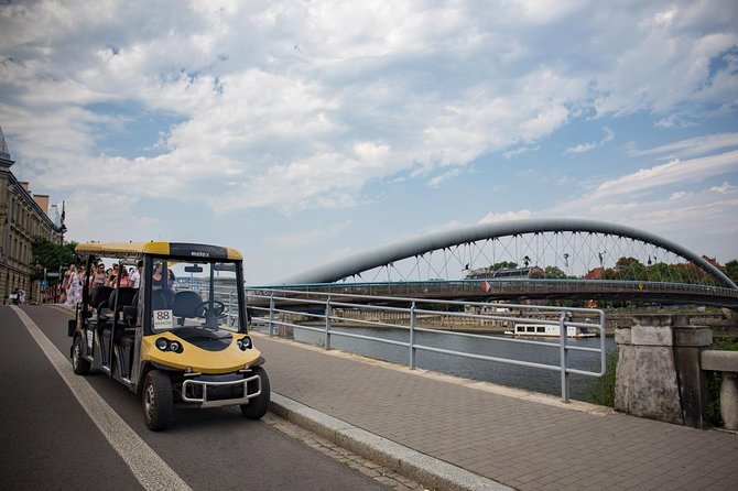 Krakow City Tour By Electric Car - Full Tour - Complete 3 District Excursion - Podgórze across the river: scenic views plus the heavier side of Krakow