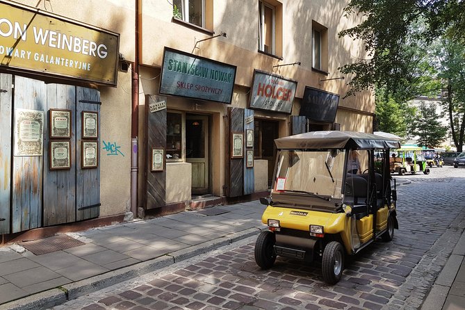 Krakow Grand City Tour by golf cart - All 3 districts - Why a golf cart works for seeing Krakow fast