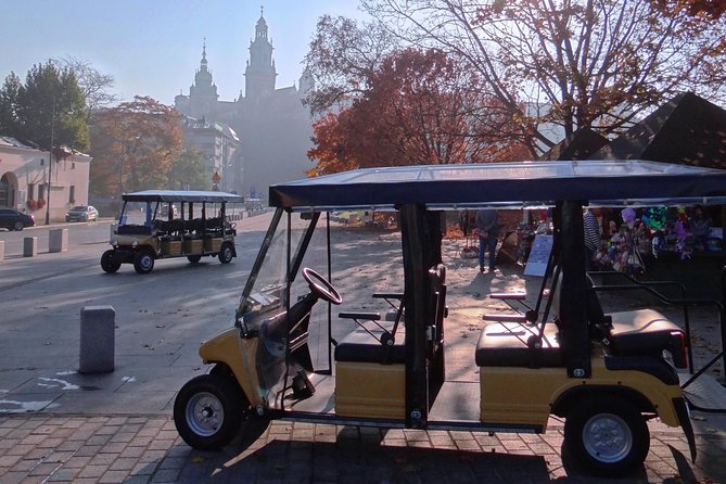 Krakow Grand City Tour by golf cart (private) - Kazimierz by Cart: Synagogues, Szeroka Street, and Rubinstein’s House