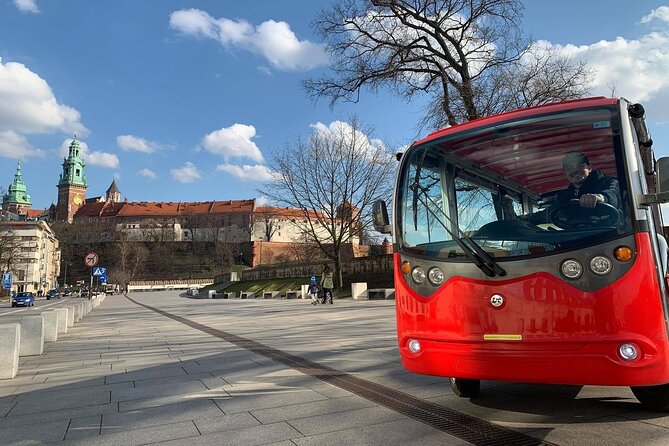 Krakow Guided Tour by Electric Golf Cart - Market Square, zapiekanki, and the Kazimierz synagogue exteriors you can’t enter