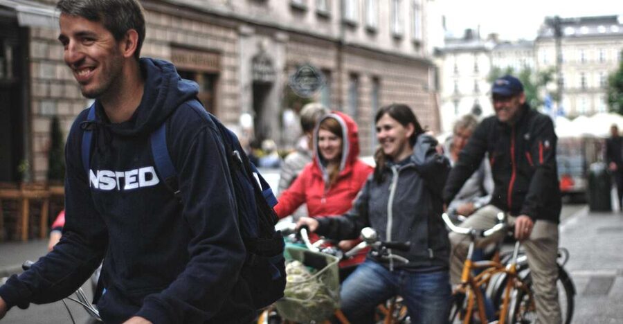 Krakow: Highlights of Krakow Bike Tour - Small Group - Planty Park and the Barbican: the city’s in-between spaces