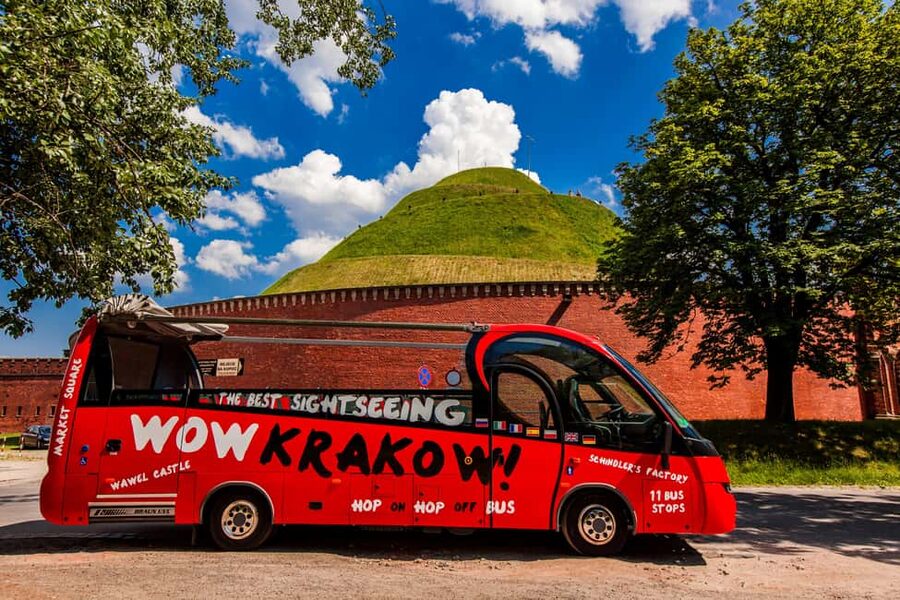 Krakow: Hop-On Hop-Off Bus Tour with Audio Guide - Why a hop-on hop-off loop is a smart first day in Kraków