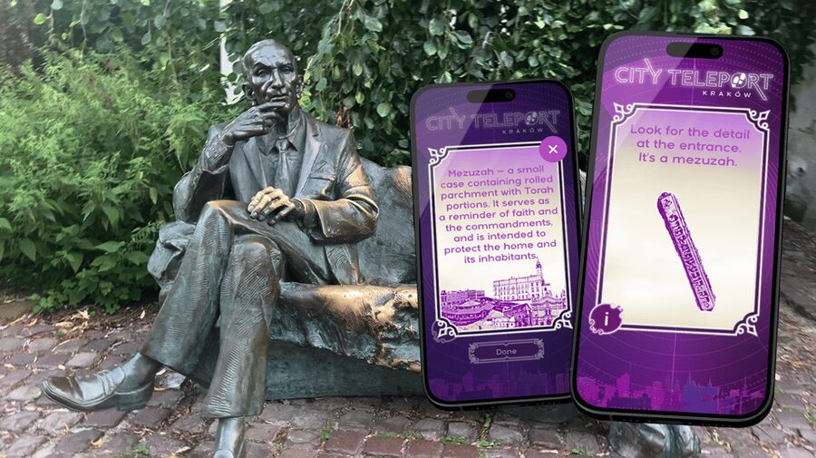 Kraków: Interactive City Tour Game - The Tech Reality: Online Guidebook, Sound, No App