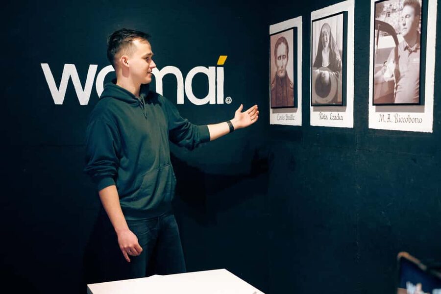 Krakow: Into the Darkness Exhibition with a Blind Guide - The Sensory Test: Sound, Texture, and Smell Take Over