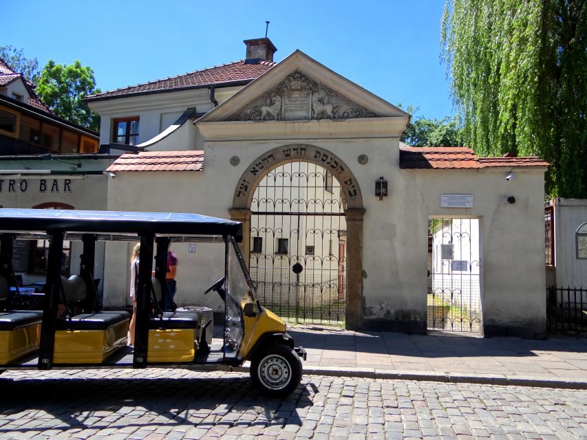 Krakow: Jewish Quarter and Former Ghetto Tour by Golf Cart - The basic idea: a short ride through Kazimierz and the ghetto