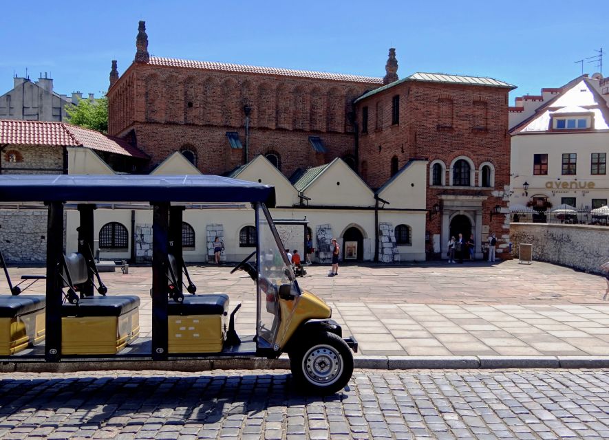 Krakow: Jewish Quarter and Former Ghetto Tour by Golf Cart - Stop 1: Sekret Smaku Restauracja Kuchnia Polska and your orientation start