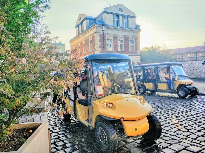 Krakow: Jewish Quarter and Ghetto Sightseeing Golf Cart Tour - Key highlights at a glance