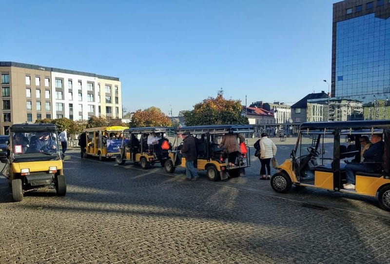 Krakow: Jewish Quarter and Ghetto Sightseeing Golf Cart Tour - A Heated Cart That Covers Two Historic Krakow Districts