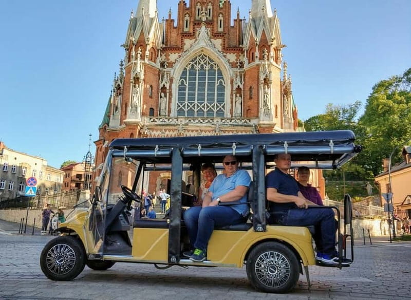 Krakow: Jewish Quarter and Ghetto Sightseeing Golf Cart Tour - Under the Eagle Pharmacy: A Survival-Era Reminder