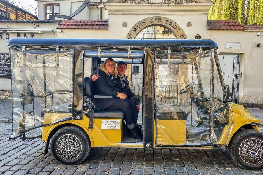 Krakow: Kazimierz by Golf Cart and Schindler's Factory Tour - Kazimierz streets: synagogues, neighborhoods, and coexistence