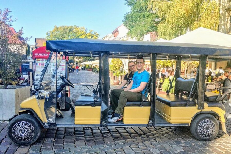 Krakow: Old Town, Ghetto, and Kazimierz Golf Cart Tour - Meeting point near Zabka: don’t miss the easy target