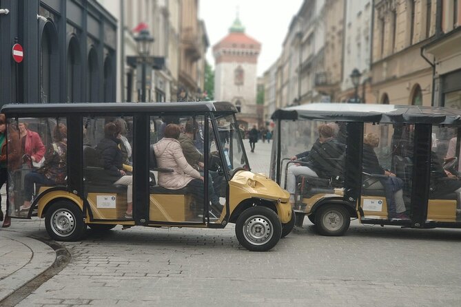 Krakow: Old Town, Jewish Kazimierz and Ghetto Sightseeing by Electric Golf Cart - Town Hall Tower and St. Mary’s Basilica: from civic power to superstar art