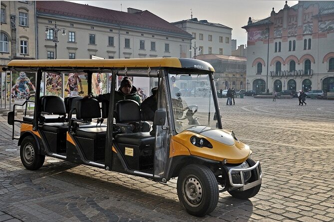 Krakow: Old Town, Jewish Kazimierz and Ghetto Sightseeing by Electric Golf Cart - Podgórze market square, ghetto wall fragment, and the Umschlagplatz stop